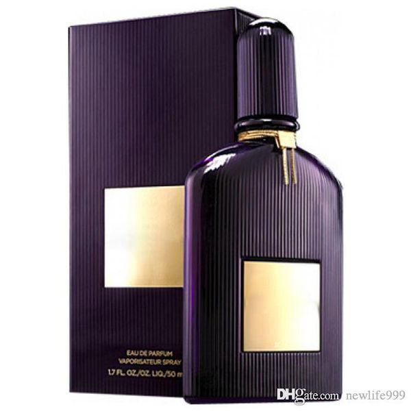

women perfume orchid fragrance purple glass striped bottle body 100ml charm persistent fragrances fast postage