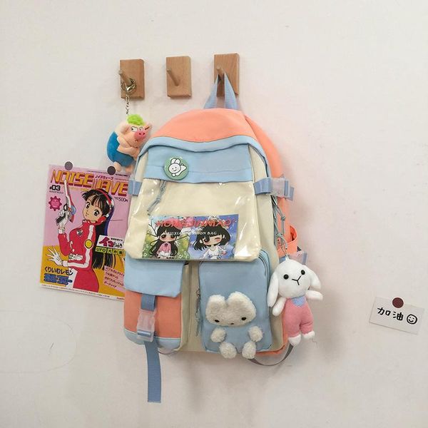 

backpack schoolbag female junior high school student grade 3 to 6 1 cute super