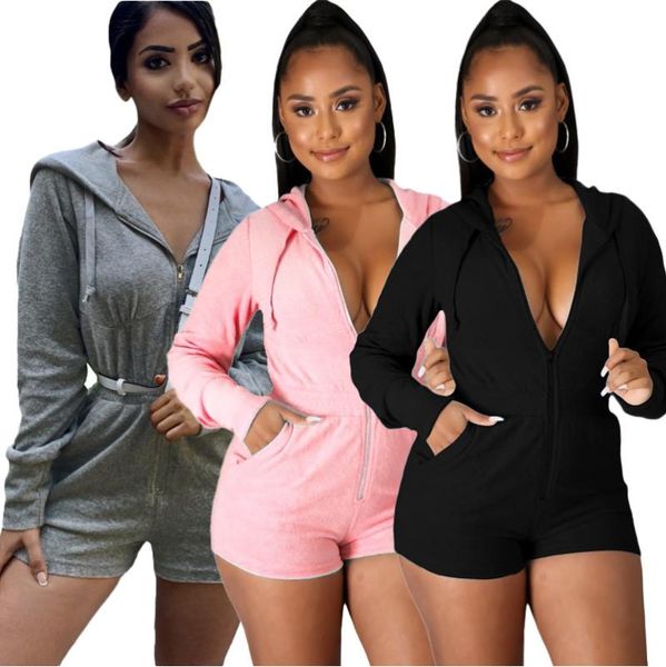 

women's jumpsuits & rompers fashion casual sports jumpsuit, Black;white