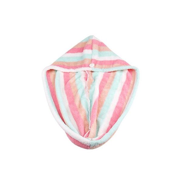 

microfiber hair quickly dry hat wrapped towel bathing cap grayshower sauna shower caps