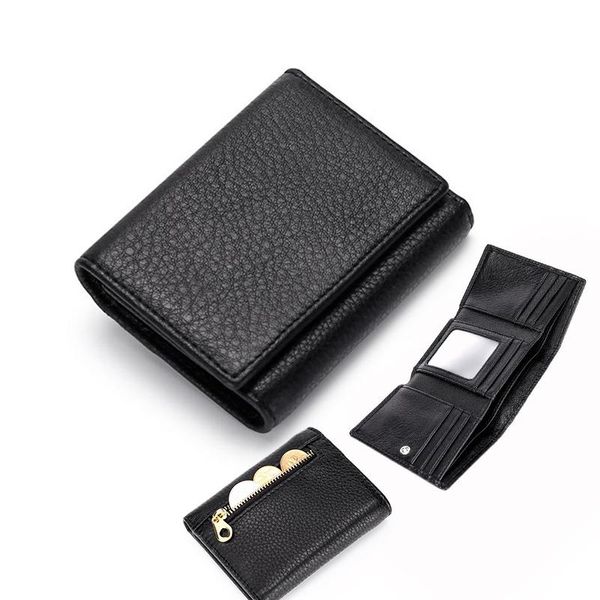 

wallets siku genuine leather wallet female case fashion cow purse, Red;black