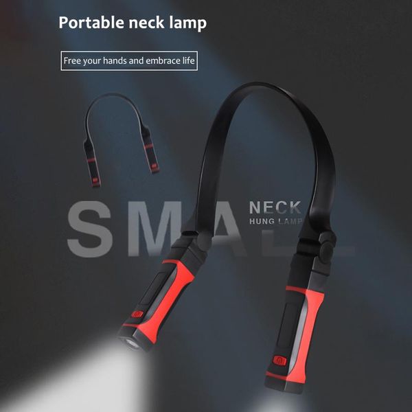 

downlights battery led neck lamp, outdoor lighting, work night lamp run camping lighting knitting lamps