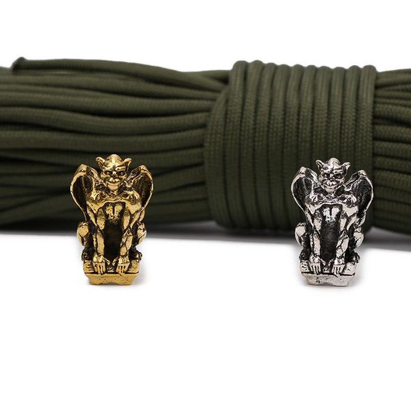 

outdoor gadgets paracord beads metal charms skull for bracelet accessories survival,diy pendant buckle knife lanyards