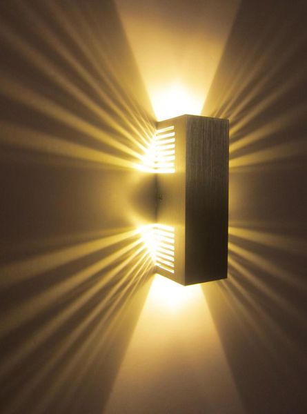 

wall lamp 6w modern led aluminium light el decoration living room bedroom
