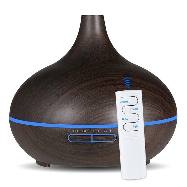 

kbayb0 550ml air humidifier aroma essential oil diffuser electric ultrasonic cool mist maker for home remote control mist maker