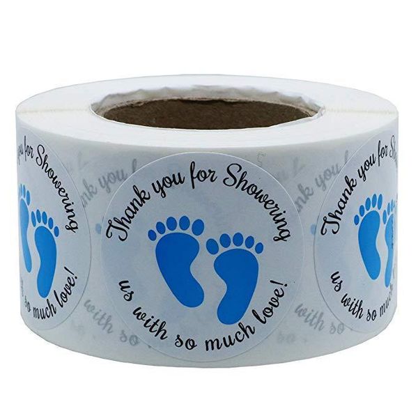 

gift wrap 500pcs baby showering stickers diy cake biscuit baking sealing labels box adhesive sticker scrapbooking kawaii stationery