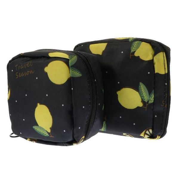 

storage bags 2pcs sanitary napkin tampon collect pads (assorted color)