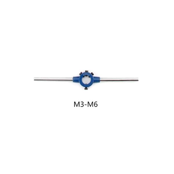 

hand tools 1pcs round die wrench flexible steel circular handle for dies threading m3-m16 c7ad