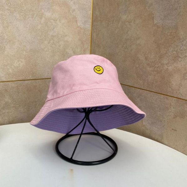 

wide brim hats summer women fashion trends solid color cap fashionable out sunshade hat contracted design outing beach bucket, Blue;gray