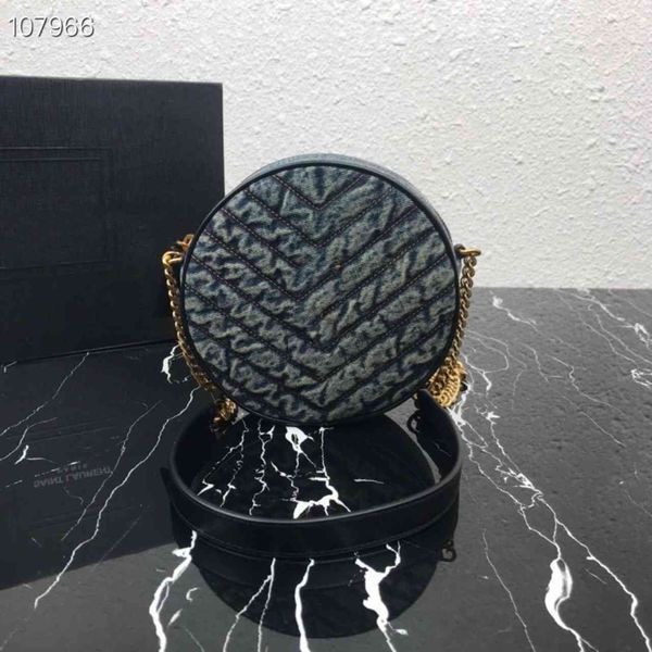 

design handbag new denim cake style small round bag 9s8y