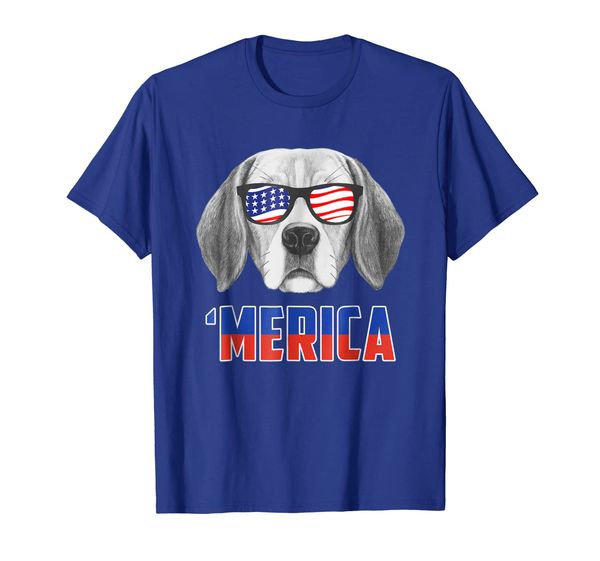 

4th of july patriot beagle merica shirt dog lover owner gift, White;black