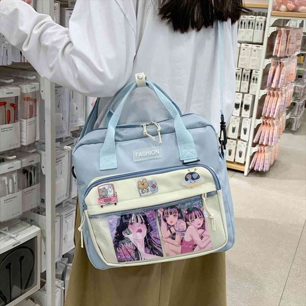 

multi purpose women backpack bag female cute transparent jelly school backpacks for teens harajuku kawaii small travel bags