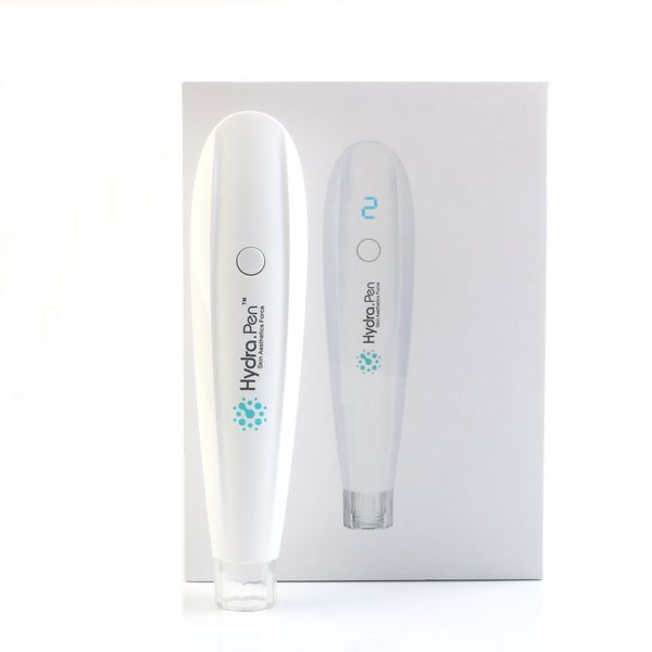 

mesotherapy gun facial derma stamp microneedle dermapen auto meso hydra pen for salon dr hydrapen h2 microneedling automatic serum applicato, Black;white