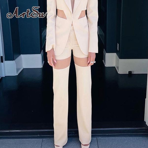 

women's pants & capris 2021 early autumn solid color suit trousers casual office workers fashion wear commuting outing, Black;white