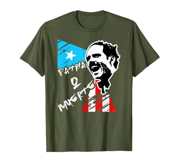 

pedro albizu campos shirt, White;black