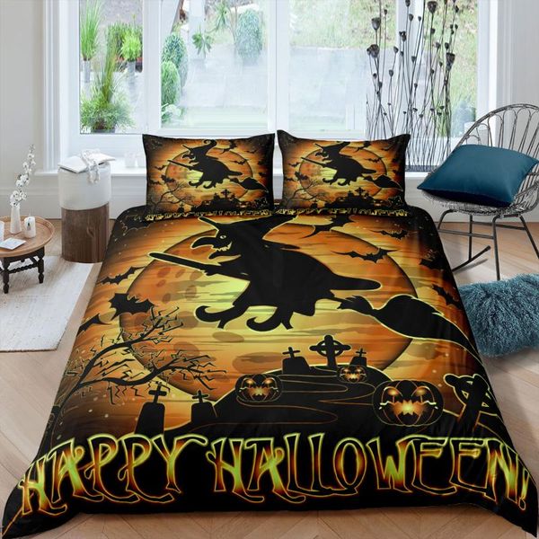 

bedding sets home living luxury 3d halloween set duvet cover pillowcase kids  and king eu/us/au/uk size