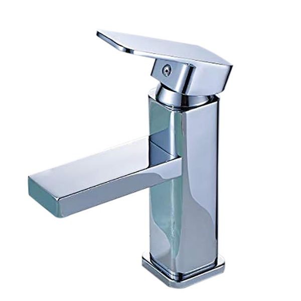 

bathroom vessel vanity faucet with aerator, single handle sink tap chrome polished