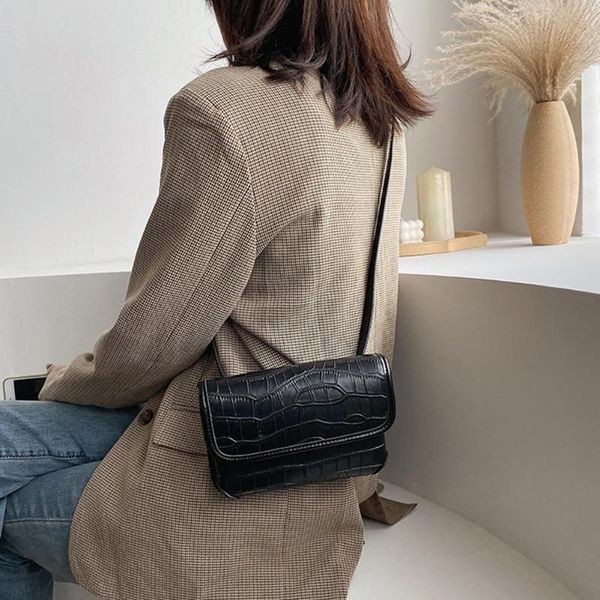 

shoulder bags handbags multi-function portable women retro waist belt pack crocodile leather messenger bag chest purse