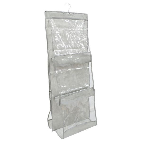

storage bags 1pc hanging closet organizer foldable cloth bag for home