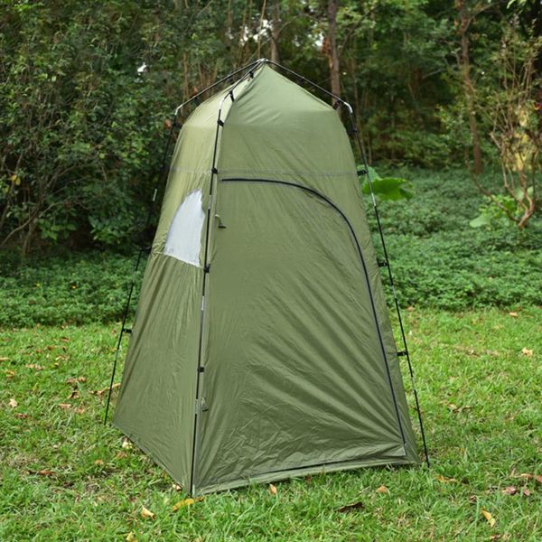 

portable outdoor camping shower tent 210t polyester changing room privacy tent for family outdoor camping accessory