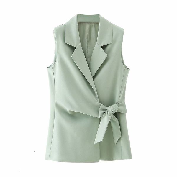 

2021 new dt 27672- autumn europe and the united states women's pure color waist ma3 jia3 female vest n9ar, Black;white
