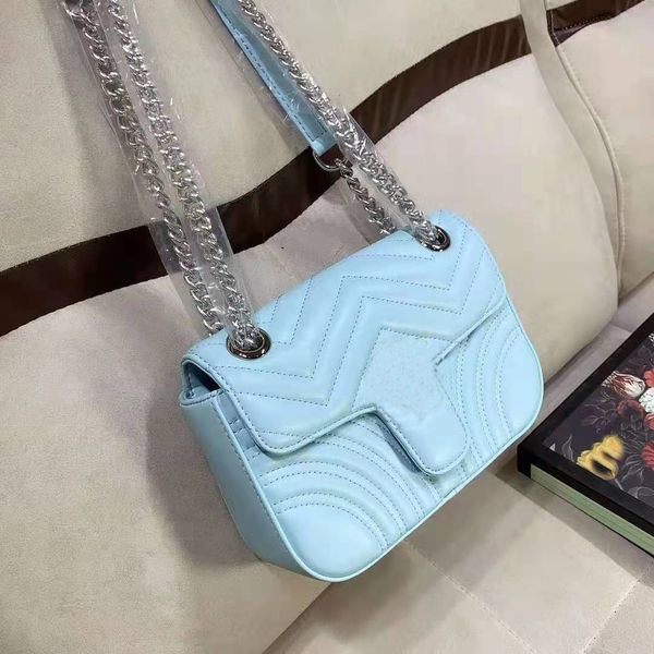 

2021 new women's wave pattern quilted retro flip love one genuine leather handbag shoulder bags messenger bag women purses handbags