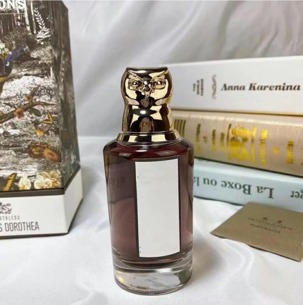 

2021 new lady owl shape bottle durable perfume 75ml the ruthless deodorant milk eau