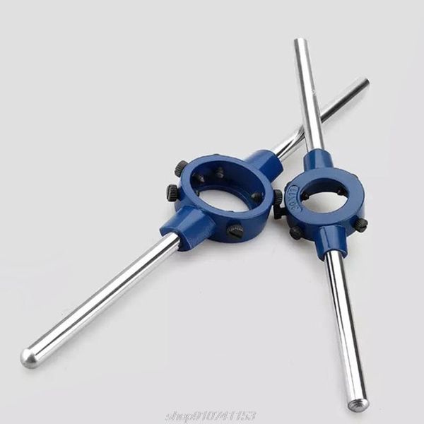 

hand tools 1pcs round die wrench flexible steel circular handle for dies threading m3-m16 a26 21 drop