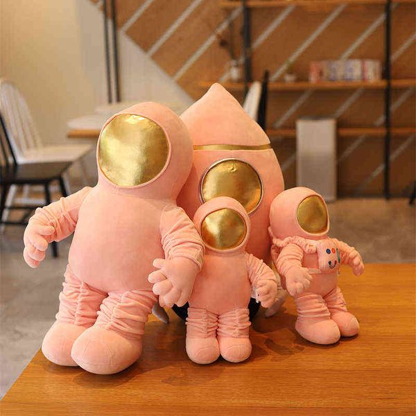 Schöne Weltraum-Astronauten-Puppe, Rakete, Flugzeug, Plüschtier, Puppe, Jungen, Kissen, Kindergeburtstag, Geschenk, Kuscheltiere, Kawaii-Plüsch