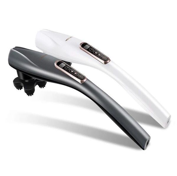 

electric massagers intelligent massager stick neck leg back waist full body massage instrument 6 head charging dolphin