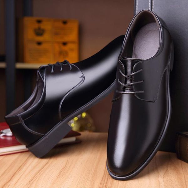 

dress shoes fashion leather men's business british black casual youth work ba-07