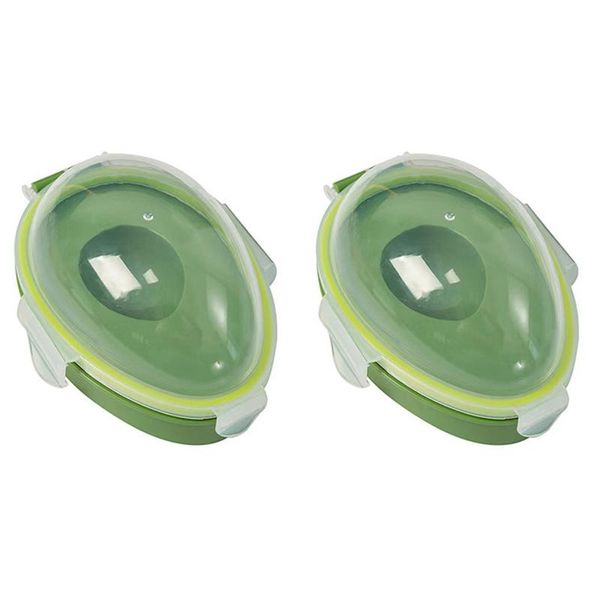 

storage bottles & jars fresh-keeping box, snap-on lid, avocado and container