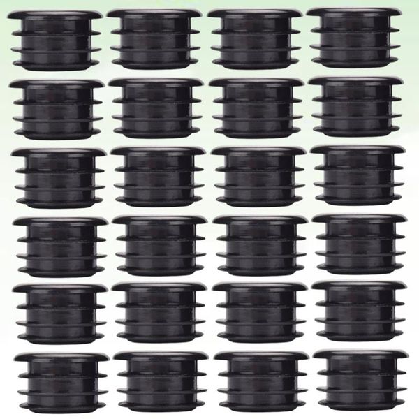 

bike handlebars &components 20pcs mountain handlebar end plugs caps handle grip bar sers (black)