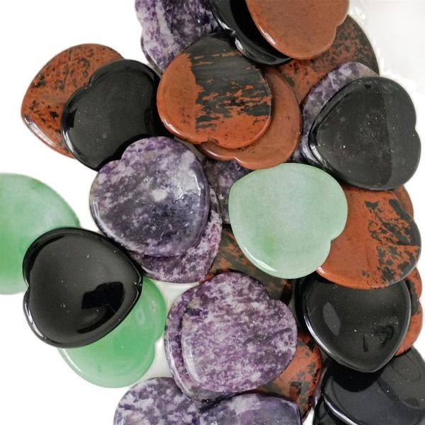 

decorative objects & figurines thumb-shaped nepenthe water drop concave energy healing stone crystal heart aventurine 3 pcs