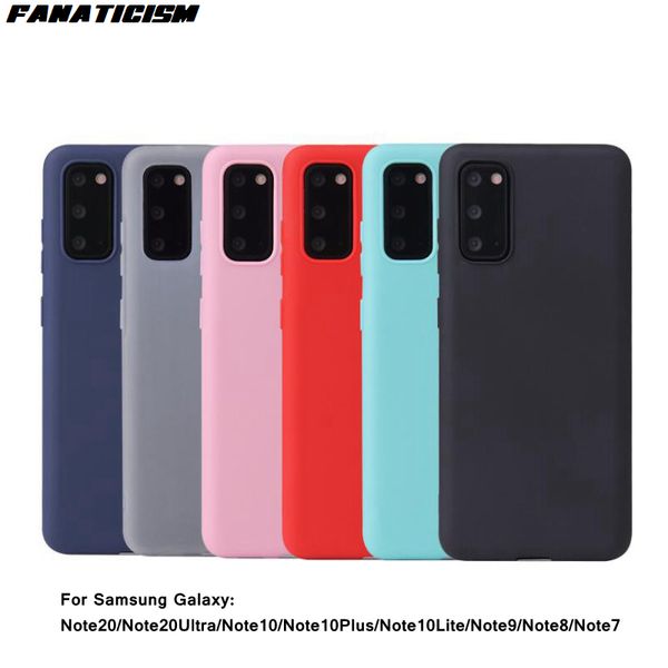 

fashion candy color matte soft silicone case for samsung galaxy note 20 note20 ultra shockproof tpu phone cover