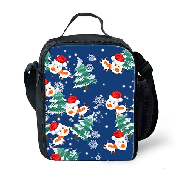 

santa claus lunch lovely children's one shoulder meal portable insulation outdoor picnic bag new style