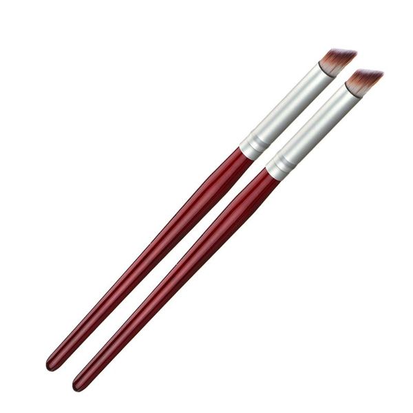 

nail brushes 1/2pcs gradient brush pen wood handle uv gel polish painting for drawing blooming effect diy art manucure tools, Yellow