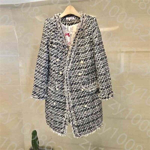 

korean version of small fragrant milk tweed coat jf1e, Black;brown