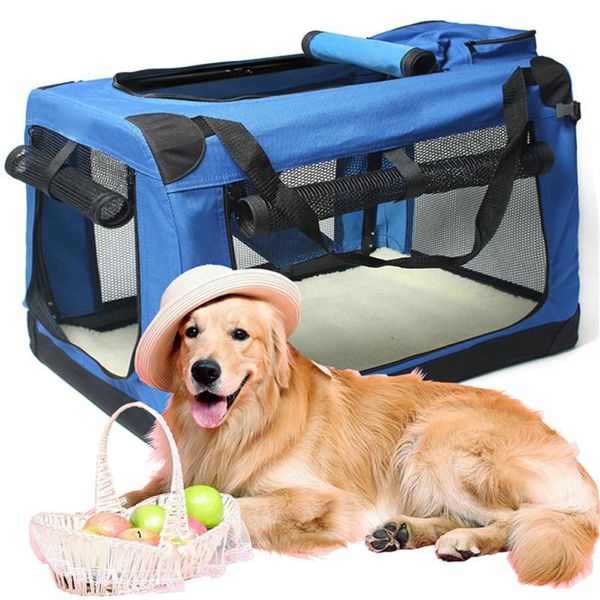 

other interior accessories dog cage car kennel outing carrying bag pet luggage travel cat and folding medium large dogs