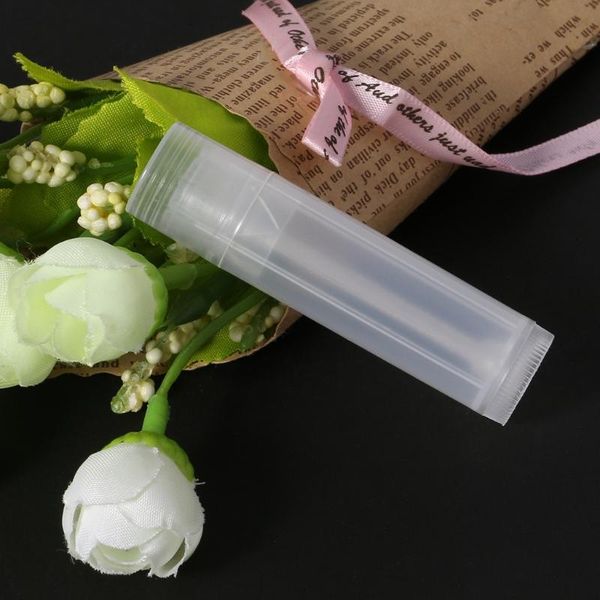 

storage bottles & jars 1pc empty clear lip tubes containers transparent lipstick