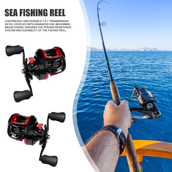 

professional fishing reel 10kg metal ocean boat fishing wheel saltwater freshwater bait casting reel tackle