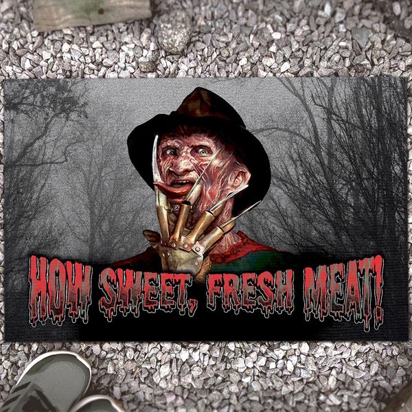 

cloocl horror movies character carpets 3d graphic how sweet fresh meat doormat fashion funny carpet non-slip floor mats