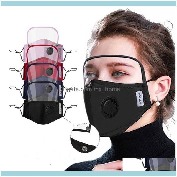 Masken Housekeeping Organisation Home Gardenmasks Abnehmbarer Augenschutz Erwachsene Kinder Vae-Maske Anti-Staub-Schutz Gesicht Mund Er Designer resp