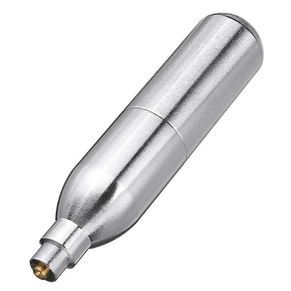 

pool & accessories stainless steel refillable 12g non threaded rechargeable co2 cartridge gas cylinder adapter recycling