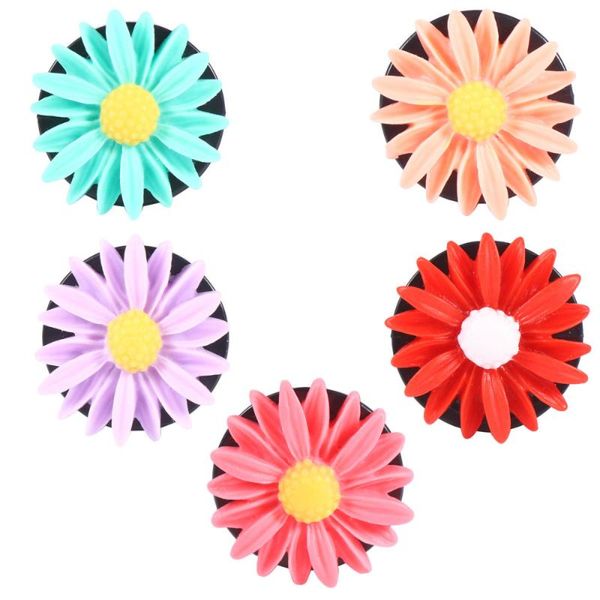 

car air freshener 5pcs colorful resin perfume clip interior ornament for decoration