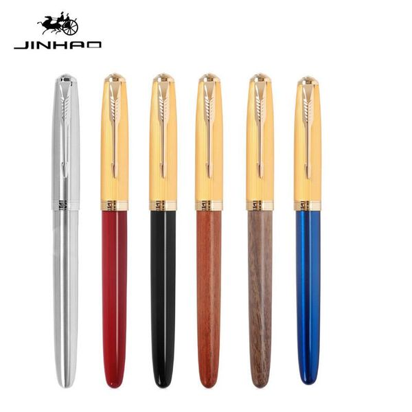 

fountain pens luxury quality jinhao 85 golden hat pen school supplies student office stationary