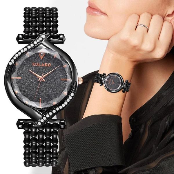 

wristwatches montre femme 2021 fashion ladies creative watches digital casual rhinestone, Slivery;brown