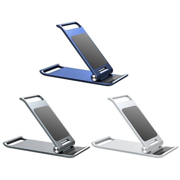 

cell phone mounts & holders mxlc foldable holder for tablet smartphone universal portable adjustable bracket 2021 style fashion 11/12pro