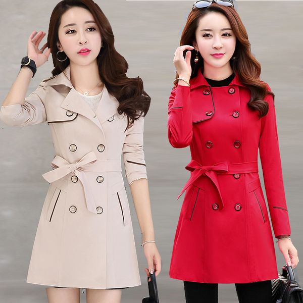 

spring autumn new women's blouse section long slimming down temperament female jacket big size y14a, Tan;black