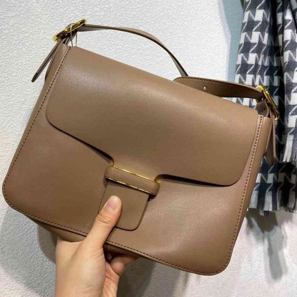

new leather women's bag simple commuting one shoulder slanting across soft korean minority leisure
